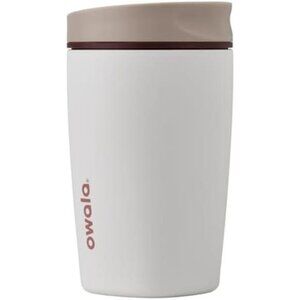 SmoothSip Slider Insulated Stainless Steel Coffee Tumbler, Reusable Iced